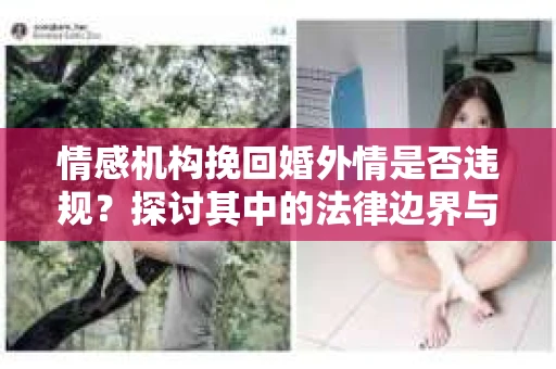 情感机构挽回婚外情是否违规？探讨其中的法律边界与伦理考量