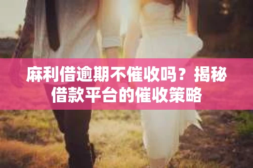 麻利借逾期不催收吗？揭秘借款平台的催收策略