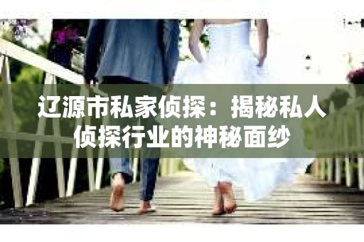 辽源市私家侦探：揭秘私人侦探行业的神秘面纱
