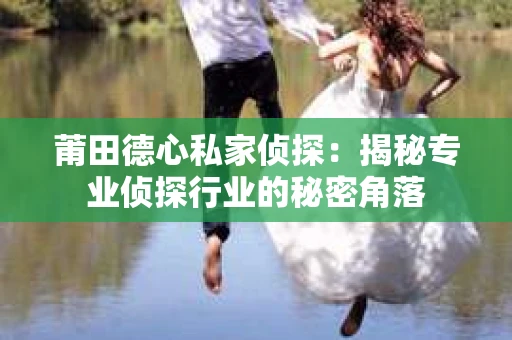 莆田德心私家侦探：揭秘专业侦探行业的秘密角落