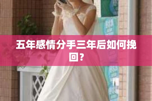 五年感情分手三年后如何挽回？
