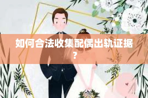如何合法收集配偶出轨证据？