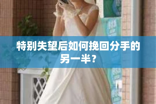 特别失望后如何挽回分手的另一半？