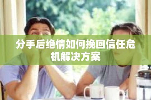 分手后绝情如何挽回信任危机解决方案