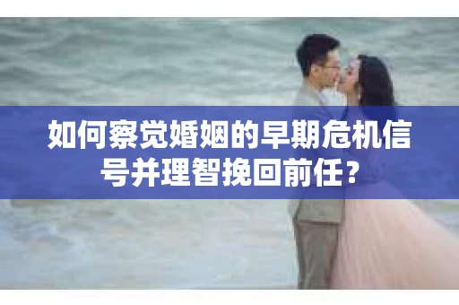 如何察觉婚姻的早期危机信号并理智挽回前任？